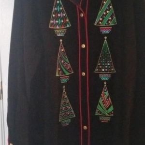 Bob Mackie Christmas shirt